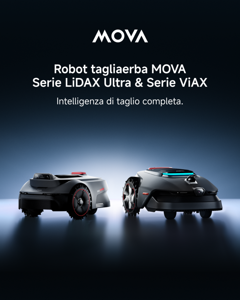 MOVA lancia i tosaerba robotizzati delle serie LiDAX Ultra e ViAX, promuovendo un ecosistema smart per l’outdoor
